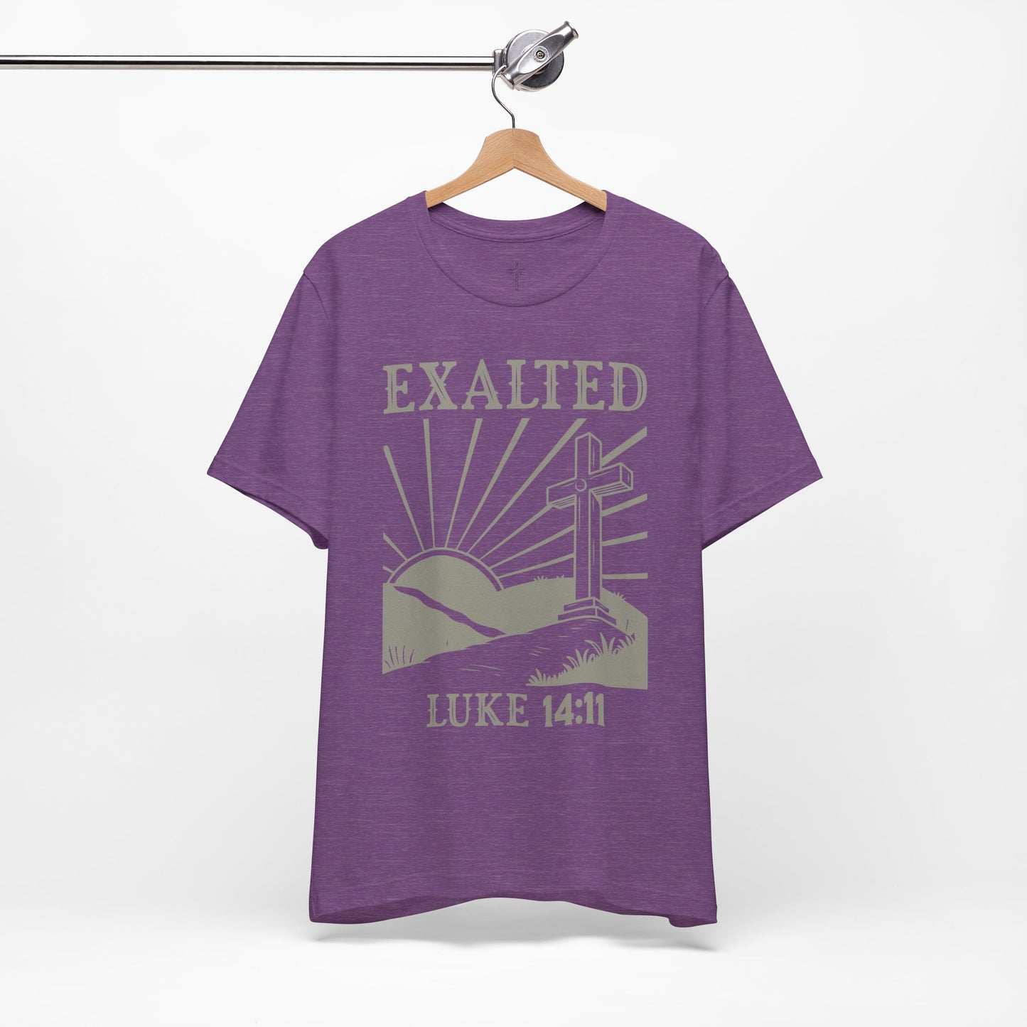 "Luke 14:11" Unisex Tee