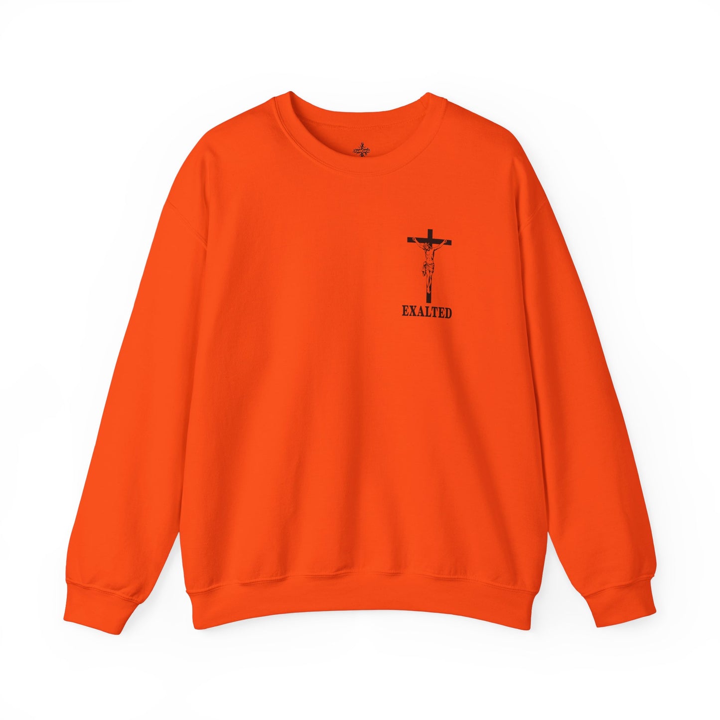 "Exalted In Jesus" Unisex Crewneck Sweatshirt