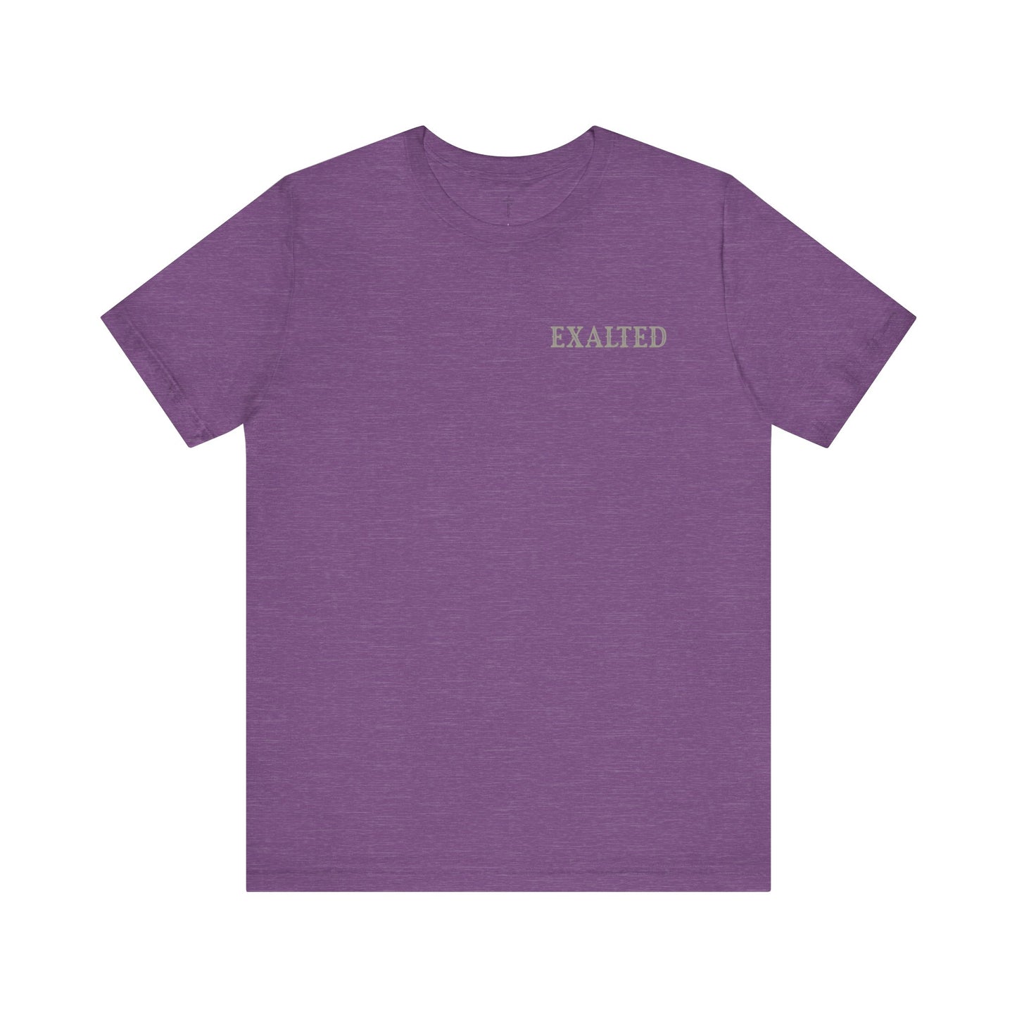 "Luke 14:11" Dual-Sided Unisex Tee