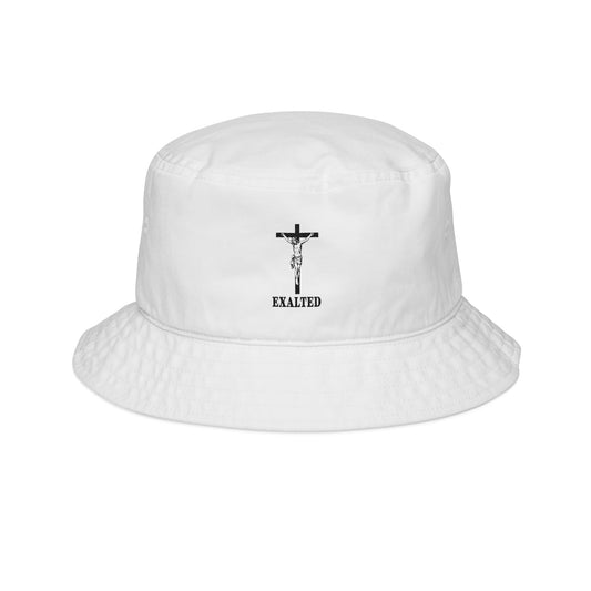 Exalted "Jesus on Cross" Bucket Hat